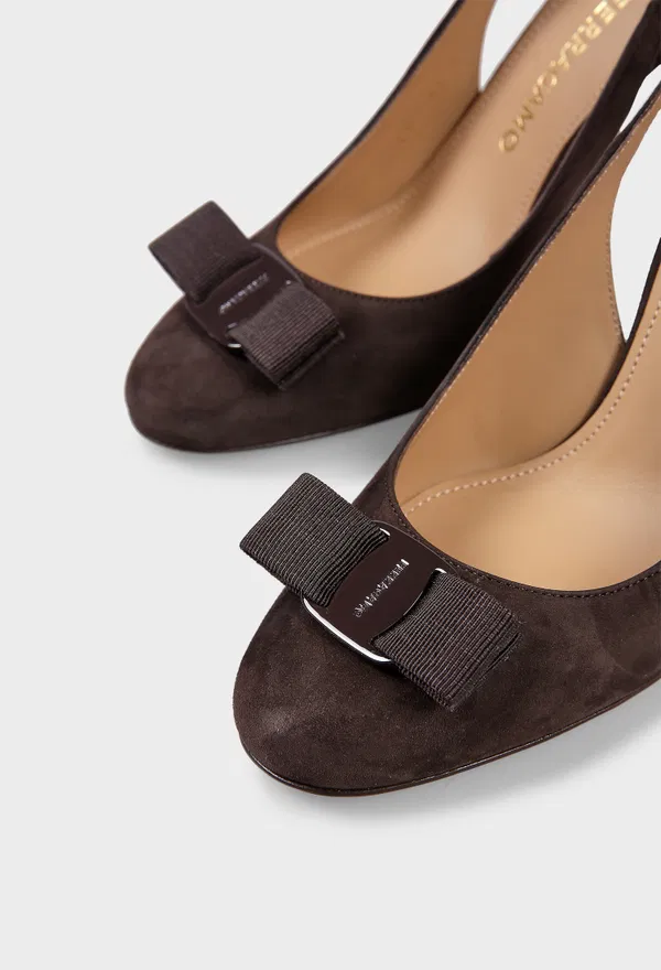 Замшевые слингбэки VIBILY FERRAGAMO 01L430 126/0DW в Украине