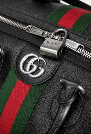Кожаная дорожная сумка SAVOY Gucci 834458 225/0A2 фото
