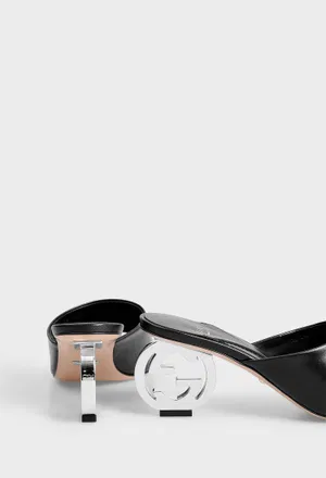 Кожаные мюли MALAGA Gucci 772569 124/0A2 в Украине