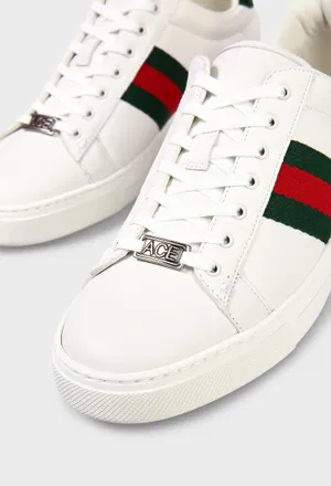 Кожаные кеды ACE Gucci 757943 126/0A1 в Украине