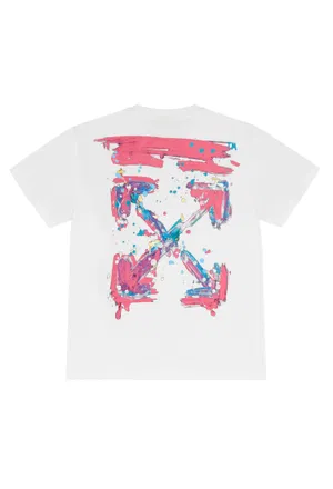 Дитяча біла футболка Off-White GAS510 126/91c Ціна