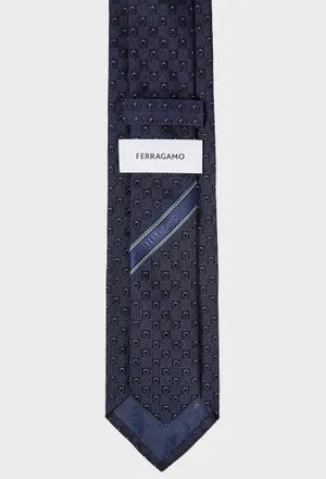 Шелковый галстук FERRAGAMO 351432 226/9CQ Цена