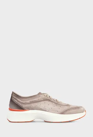 Замшевые кроссовки Santoni 22070 126/0D6 Купить