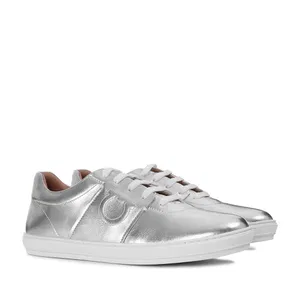 Шкіряні кеди FERRAGAMO 810208 218/0S Купити