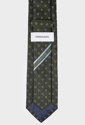 Шовкова краватка FERRAGAMO 351424 226/9CH Ціна