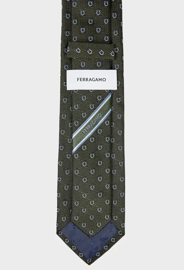 Шовкова краватка FERRAGAMO 351424 226/9CH Ціна