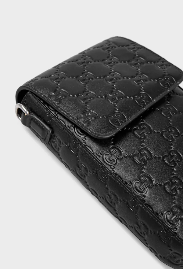 Шкіряна сумка GG EMBLEM Gucci 855787 126/0C2 фото