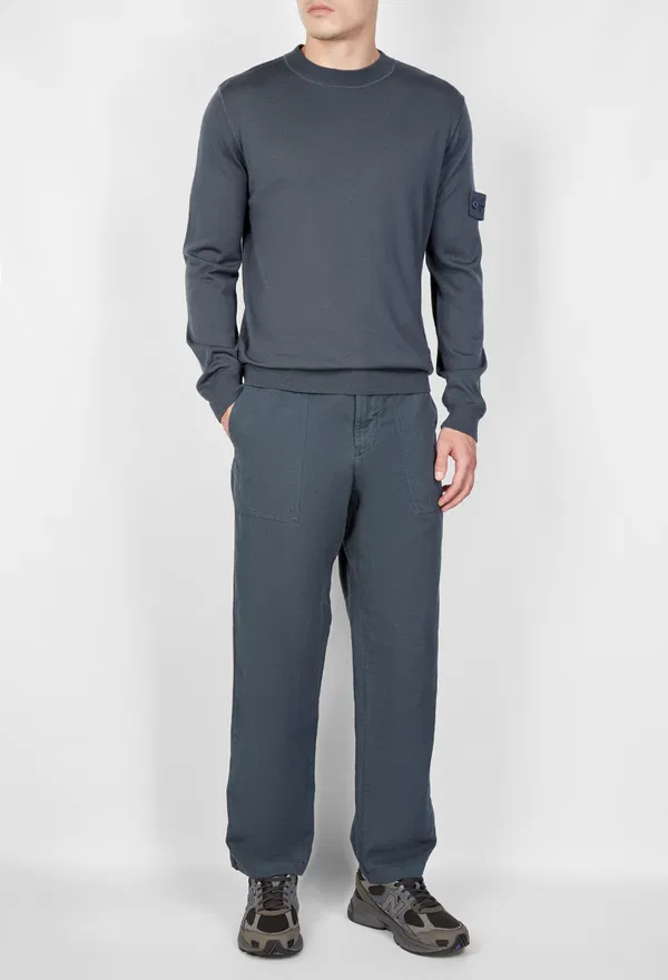 Шерстяной пуловер Stone Island L1S155100074 126/9H8 Купить