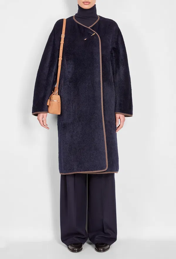 Двостороннє вовняне пальто Loro Piana FAP6983 225/9H3 Ціна