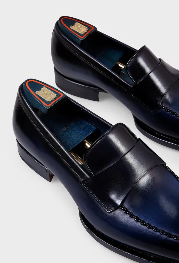 Шкіряні лофери Santoni 19204 225/0AQ фото