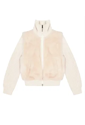 Двусторонняя меховая куртка Brunello Cucinelli EY805  224/4E Купить