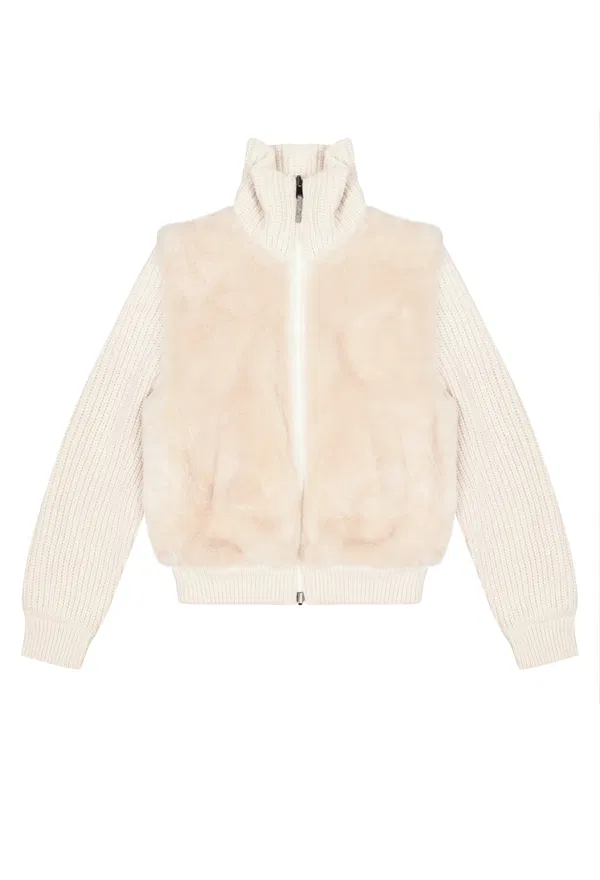 Двусторонняя меховая куртка Brunello Cucinelli EY805  224/4E каталог