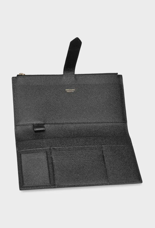 Шкіряна борсетка DOCUMENT HOLDER FERRAGAMO 661814 226/0A2 в Україні