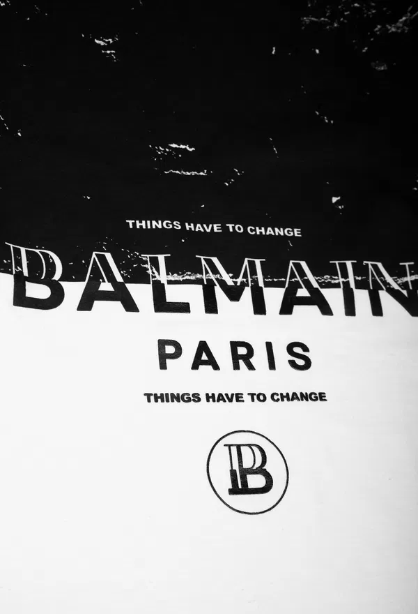 Футболка Balmain 8501   120/91c оригінал