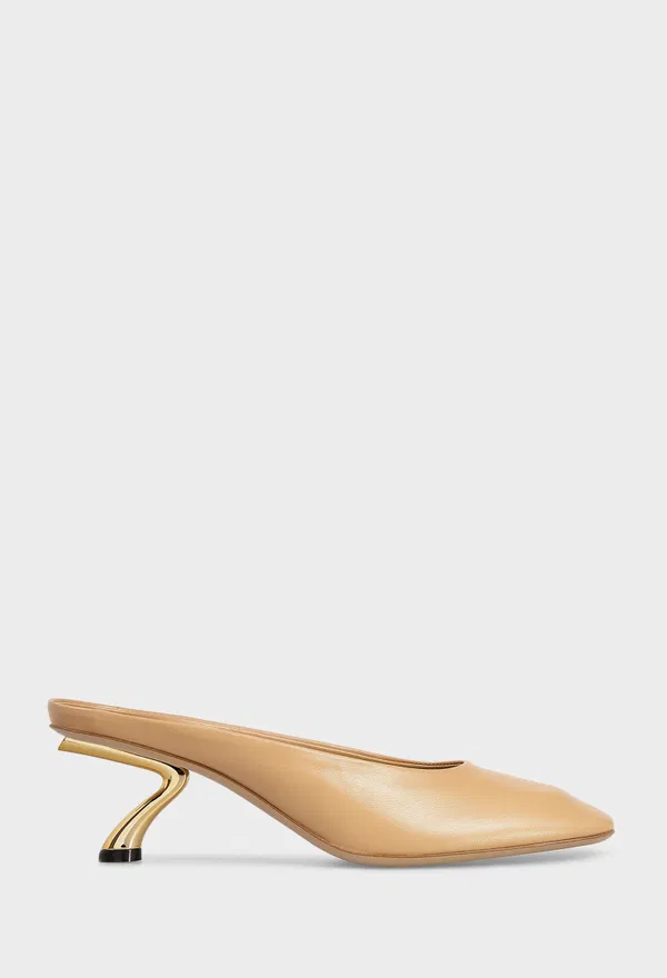 Кожаные мюли SAFI 55 FERRAGAMO 01L811 126/0A6 Купить