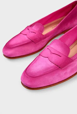 Замшевые лоферы Santoni 71031 126/0DU в Украине