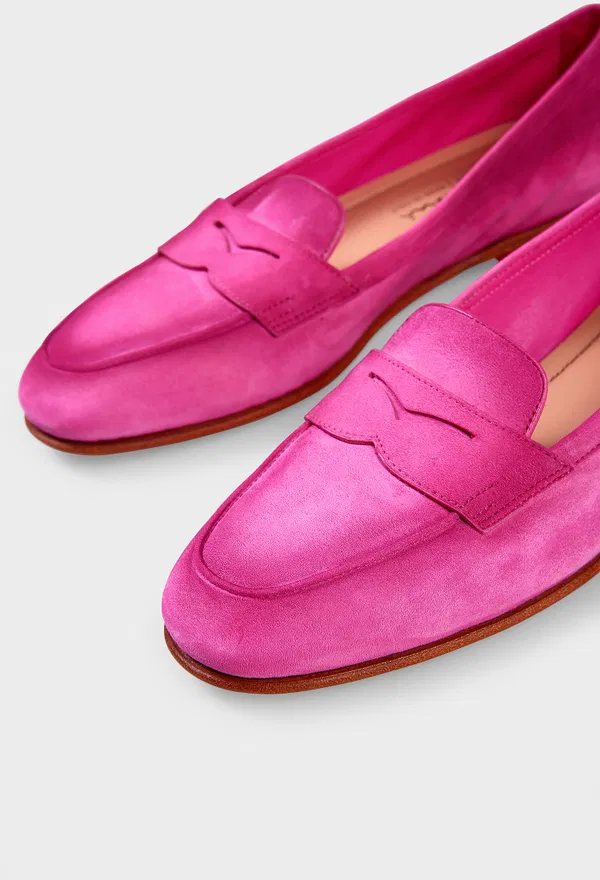 Замшевые лоферы Santoni 71031 126/0DU в Украине