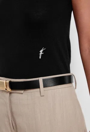Вовняний топ FERRAGAMO 112483 124/9H2 фото