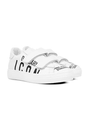 Кожаные кеды Dsquared2 67137  121/01c Купить