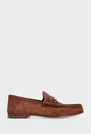 Замшеві лофери HORSEBIT Gucci 816185 125/0C3 Купити