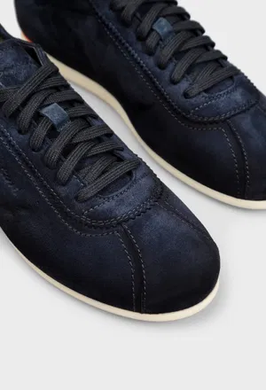 Замшеві кросівки Santoni 22157 126/0DQ в Україні