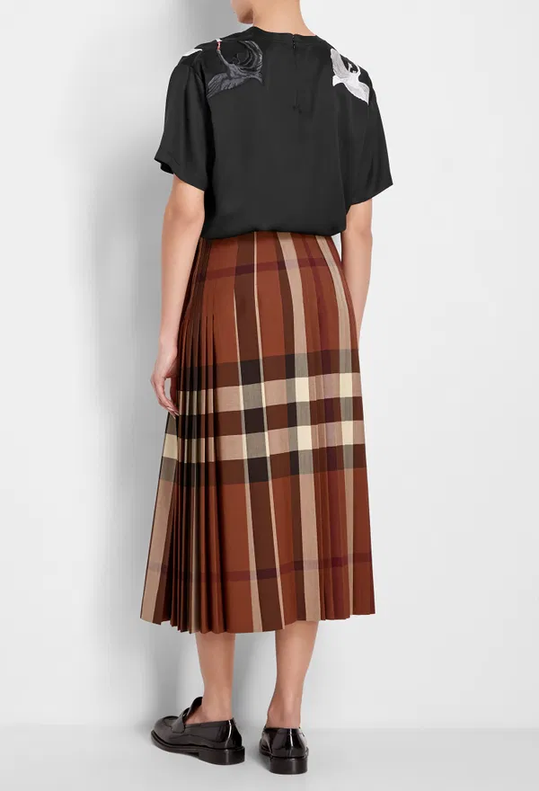Шелковый топ Burberry 8049512 122/9C2 в Украине