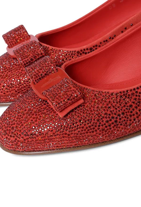 Замшевые туфли Vara FERRAGAMO 01F609 123/0D9 оригинал