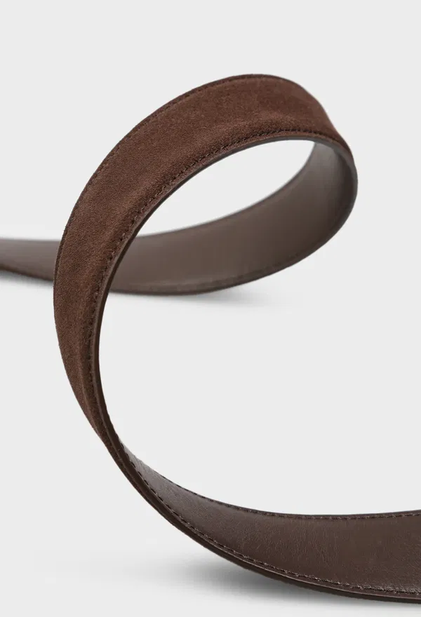 Замшевый ремень Loro Piana FAR1233 126/0DW в Украине