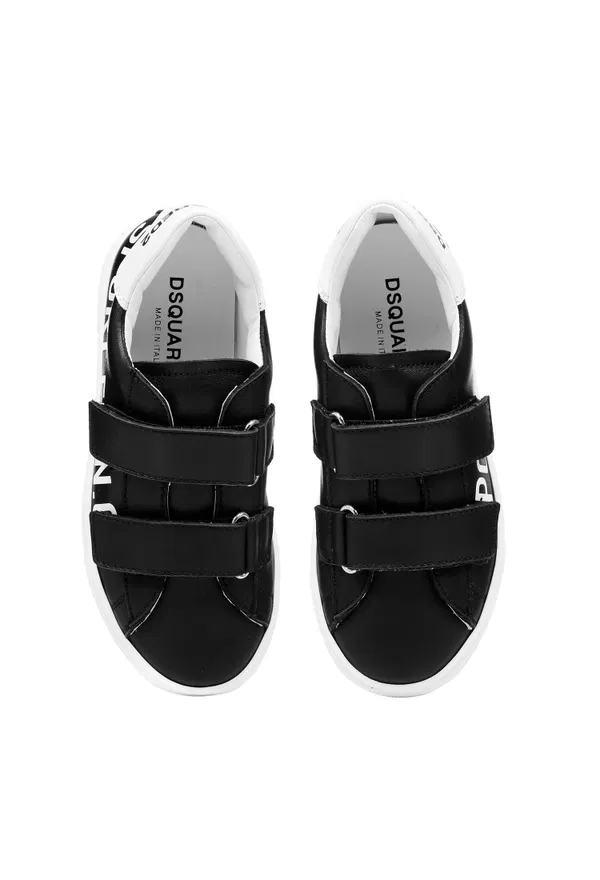 Шкіряні кеди Dsquared2 66939  121/02c оригінал
