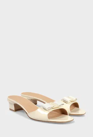 Кожаные мюли VANILLA FERRAGAMO 01L415 126/0BE Цена