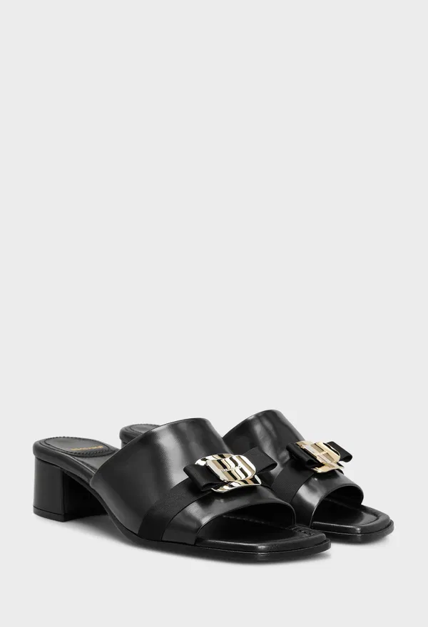 Кожаные мюли VILNA 40 FERRAGAMO 01H344 125/0A2 Цена