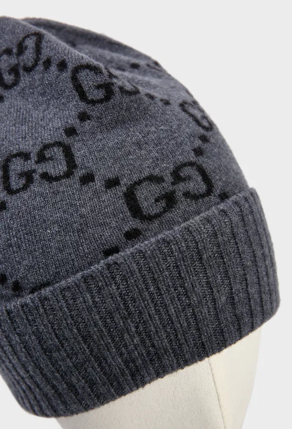 Кашемірова шапка Gucci 811392 225/9IX оригінал