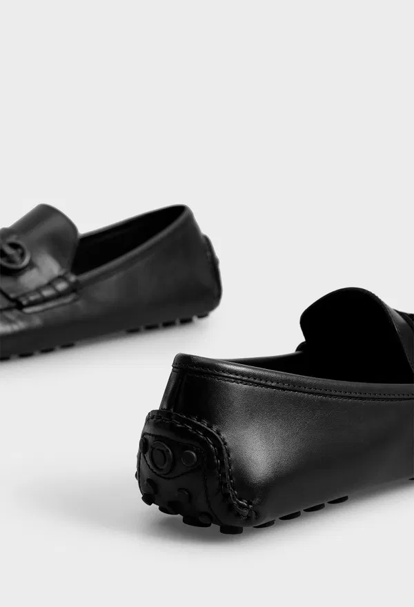Шкіряні мокасини GRAZIOSO FERRAGAMO 020983 124/0A2 в Україні