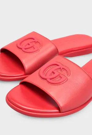 Шкіряні шльопанці NAPPA FARAN Gucci 874910 226/0A9 в Україні