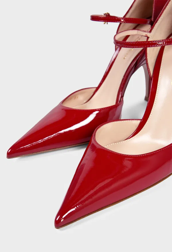 Красные кожаные дорсэ SOFIA D'ORSAY Gianvito Rossi G41019 226/0B9 в Украине