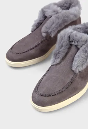 Лофери з хутром Santoni 59712 225/0EXM в Україні