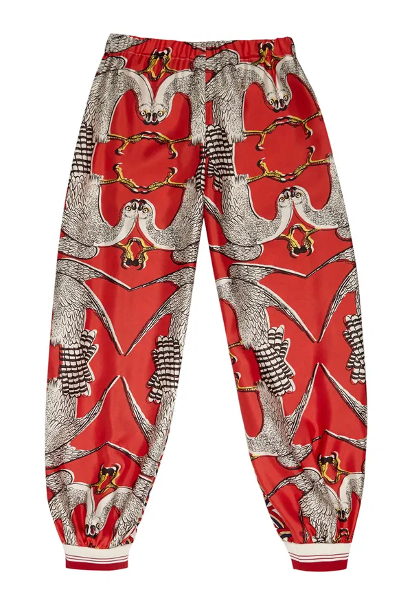 Шовкові штани Gucci 595380 120/99p інтернет-магазин