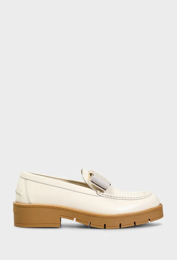 Кожаные лоферы MIRTY FERRAGAMO 01J060 425/0AE Купить