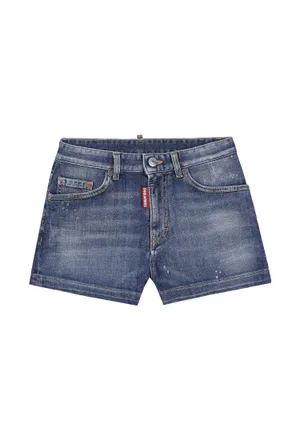 Джинсовые шорты Dsquared2 DQ0787 123/98 Купить