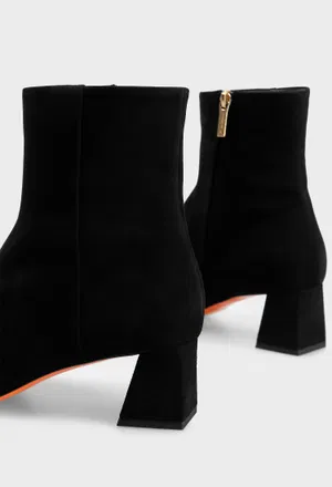 Замшеві ботильйони Santoni 71154 225/0D2 оригінал