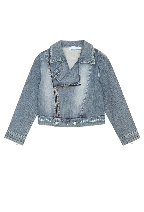 Джинсова куртка Blumarine 75021 K107/98 3 - фото №8 Джинсова куртка Blumarine 75021 K107/98 3 каталог
