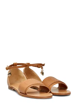 Дитячі шкіряні шкіряні сандалі Chloé C20878 126/03 Купити