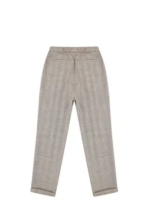 Льняные брюки Brunello Cucinelli 8P113  126/97 Цена