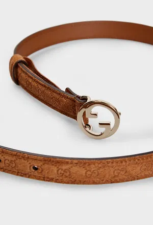 Замшевый ремень Gucci 723073 125/0DT в Украине