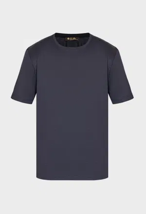 Шелковая футболка Loro Piana FAF6128 226/9CQ Купить