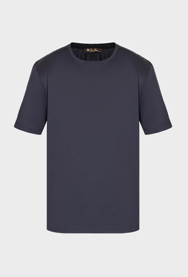 Шелковая футболка Loro Piana FAF6128 226/9CQ Купить