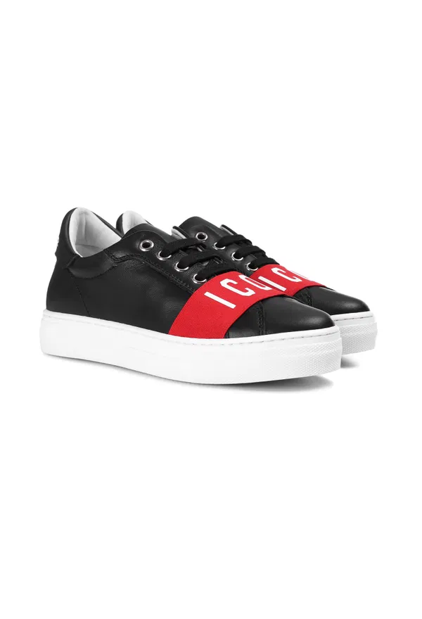 Шкіряні кеди Dsquared2 59780  119/02c інтернет-магазин