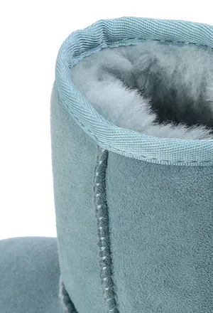 Замшеві півчобітки з хутром UGG 5251  S210/8BM оригінал