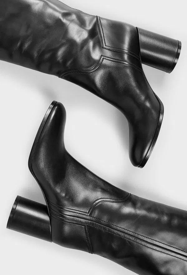 Кожаные сапоги Casadei 1S289W 223/0A2 в Украине