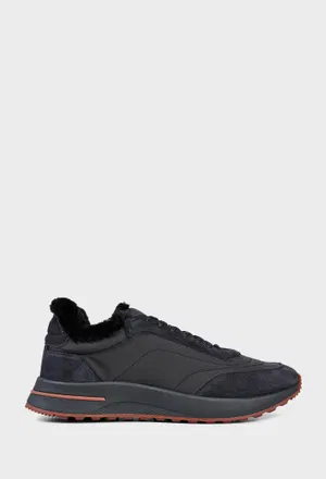 Мужские кроссовки с мехом SUMMER WALK Loro Piana FSM0243 226/1I2M Купить